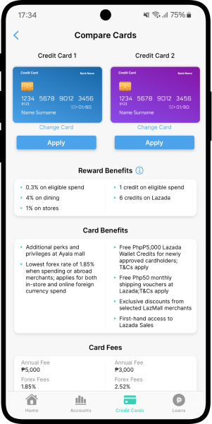 dobin compare cards