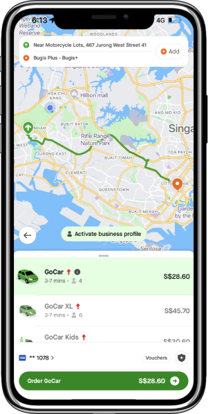 gojek cost comparison